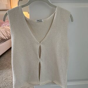 Rumored Ivory Knit Top